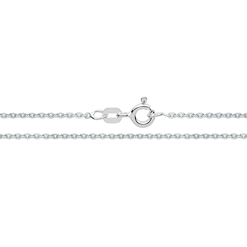 SILVER 24″ ROLO CHAIN